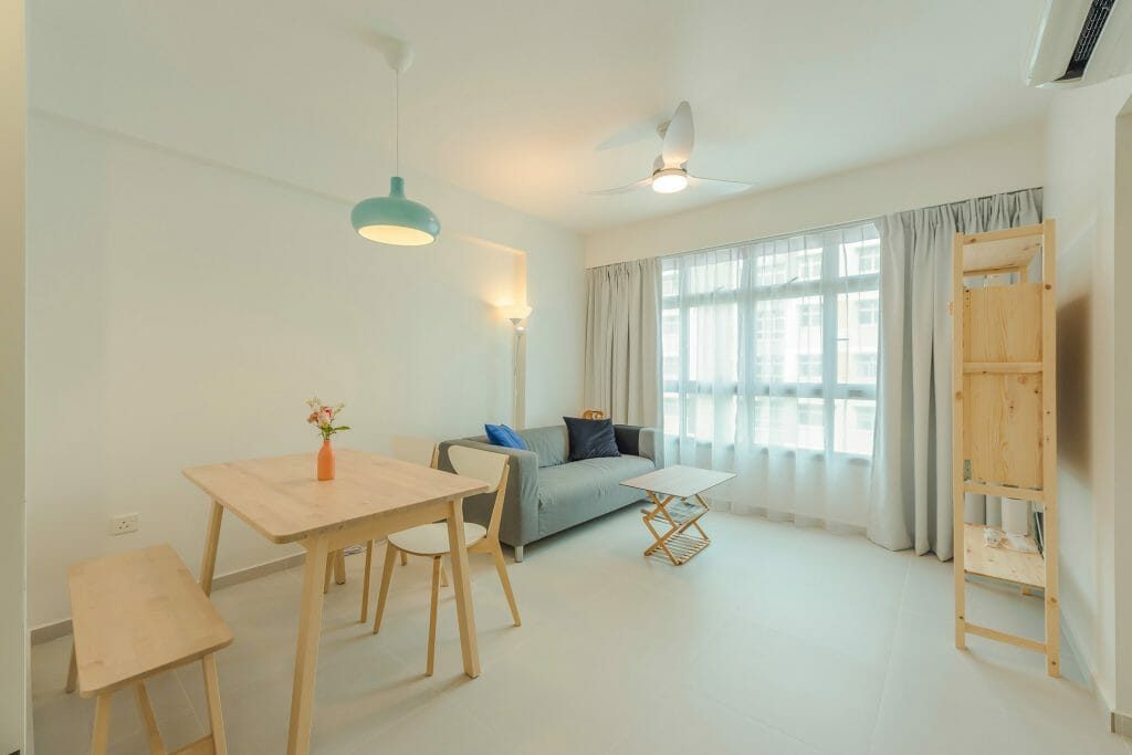 living area pastel Scandinavian, Scandinavian Interior Design